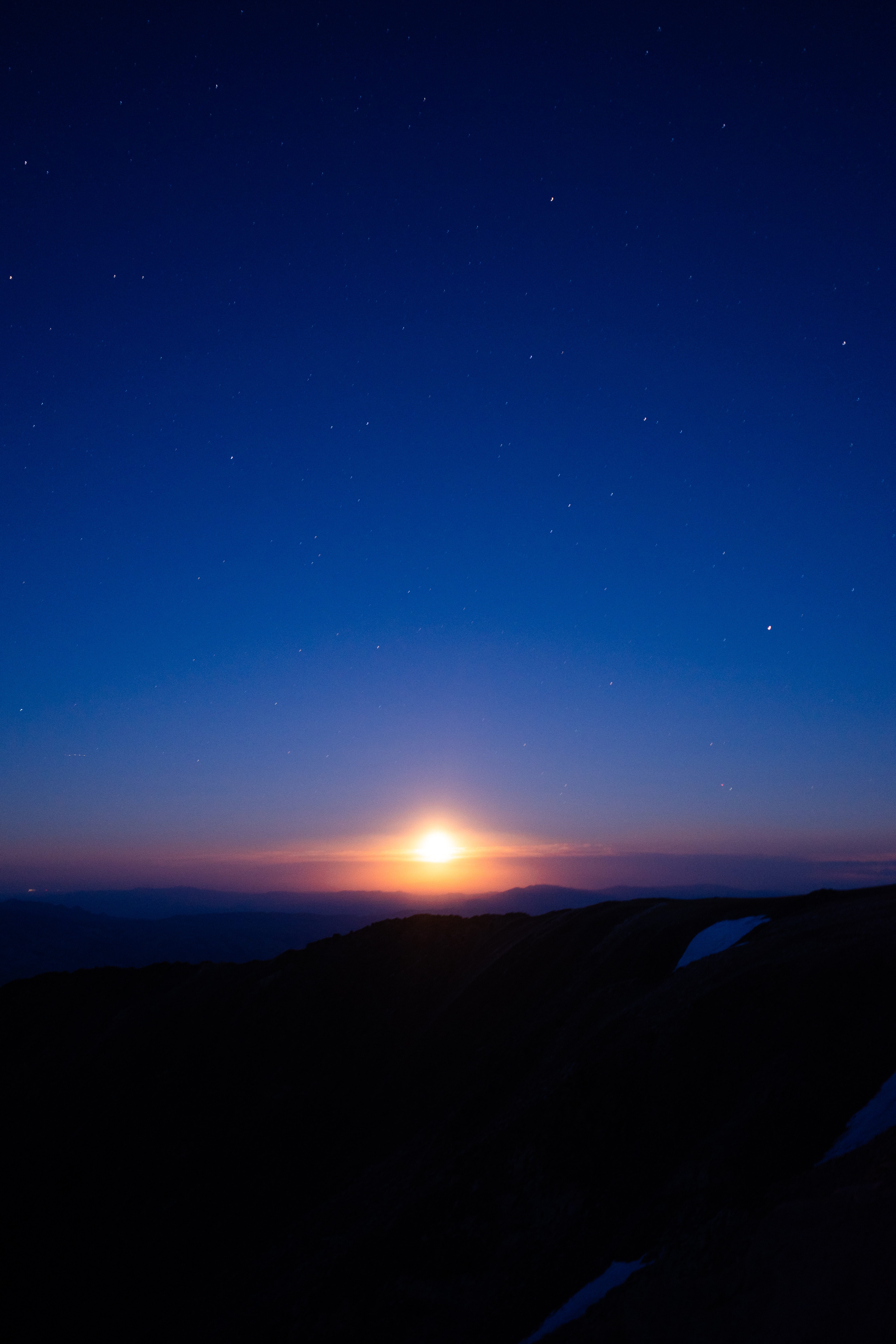 Blue Moon at Fourteen-Thousand